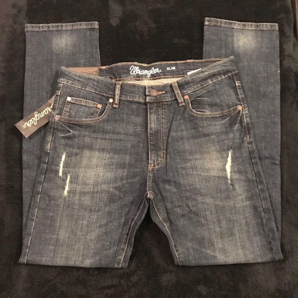 !l🚫🚫🚫SOLD🚫🚫🚫Wrangler Men's Slim Fit - Picture 2 of 8